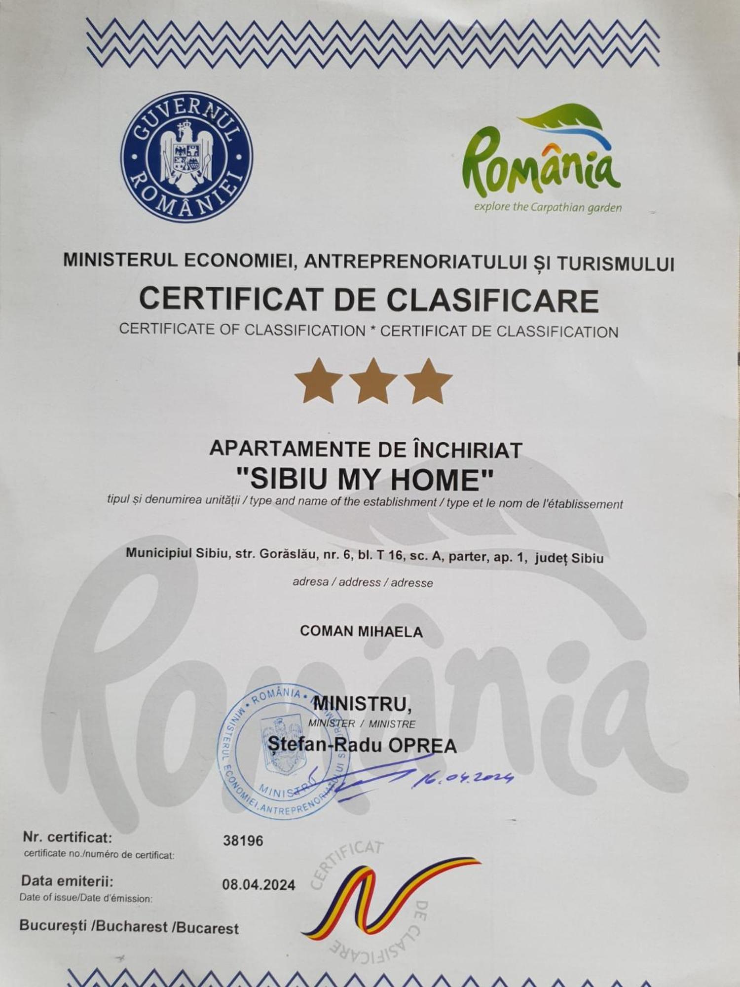 Sibiu My Home Exterior foto